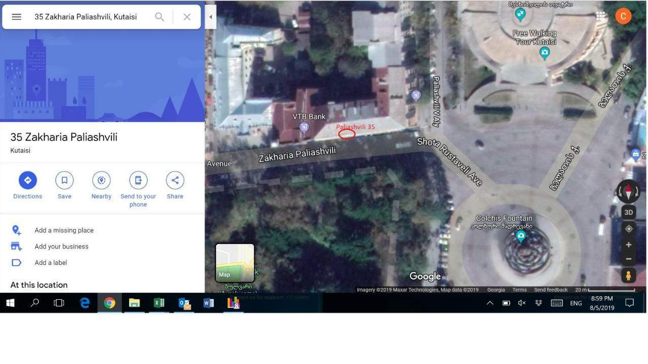 35 Paliashvili Kʼutʼaisi Exterior foto